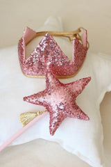 “Pink Sequins” Crown by Moi Mili - Sumiye Co