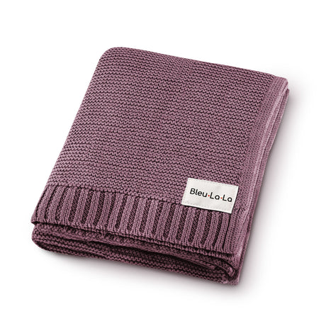 Organic Cotton Luxury Knit Baby Blanket - Sumiye Co