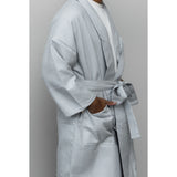 Organic Cotton Waffle Bathrobe-1