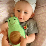 Organic Baby Toys - Newborn Rattles | Avocado by Estella - Sumiye Co