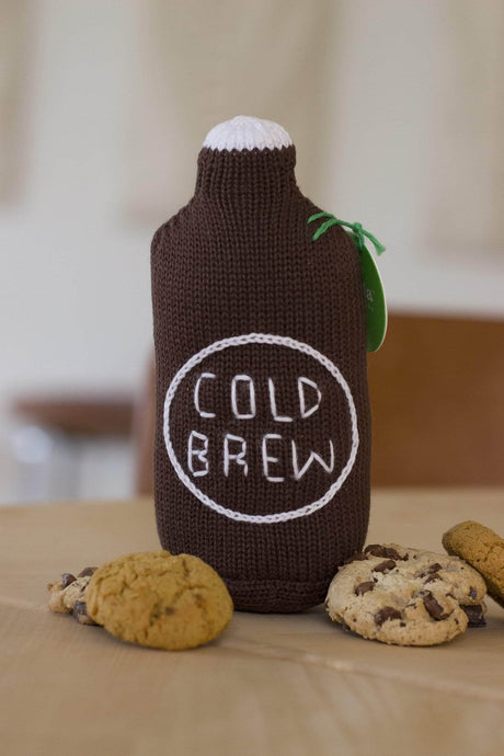 Organic Baby Toys - Newborn Rattles | Cold Brew Coffee by Estella - Sumiye Co