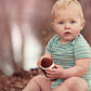 Organic Baby Toys - Newborn Rattles | Football by Estella - Sumiye Co