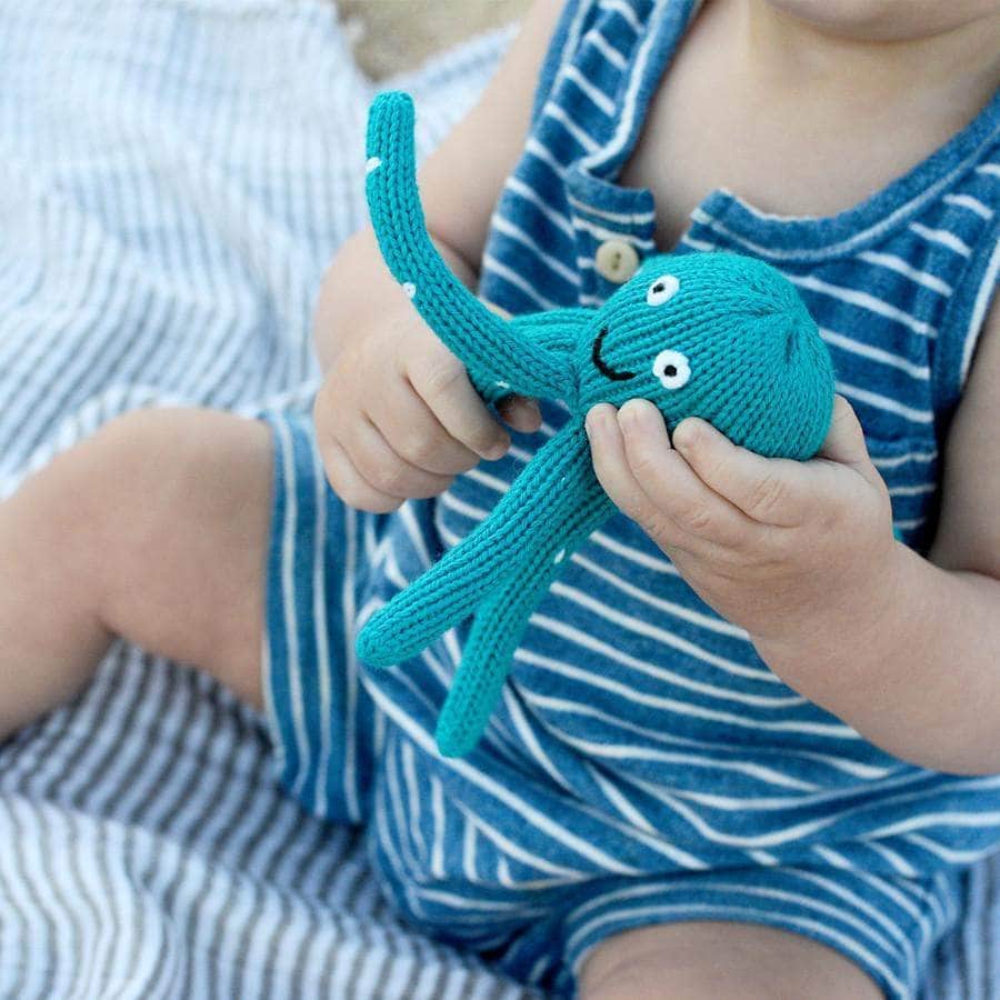 Octopus Organic Baby Toy by Estella - Sumiye Co