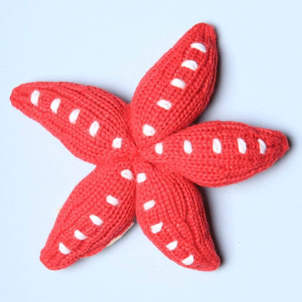 Organic Baby Toys - Newborn Rattles | Starfish by Estella - Sumiye Co