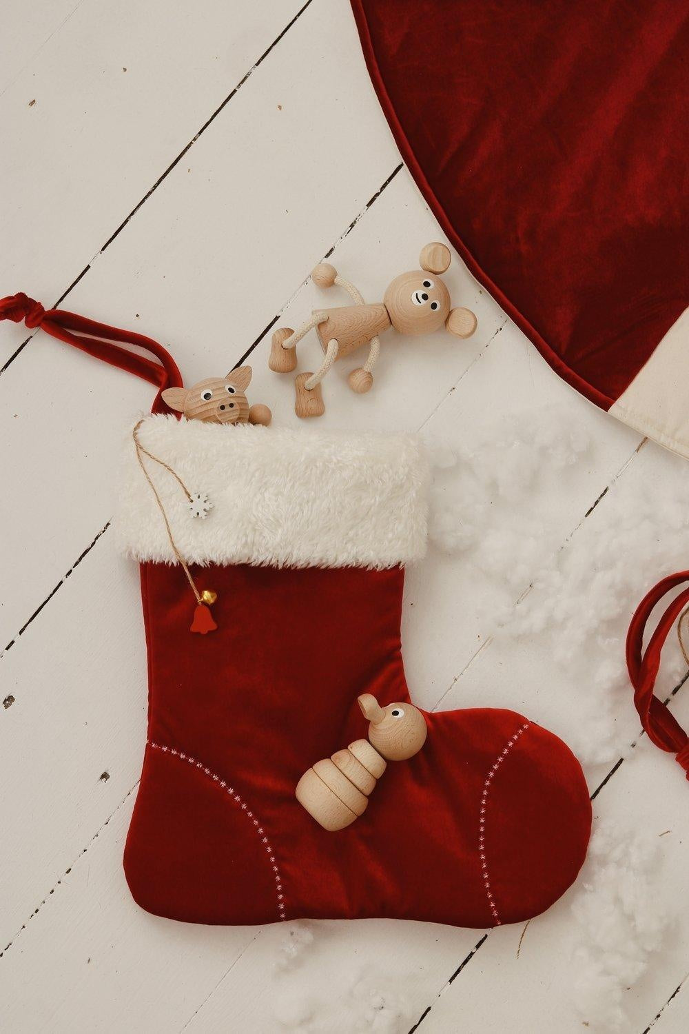 “Red Candy” Christmas Stocking