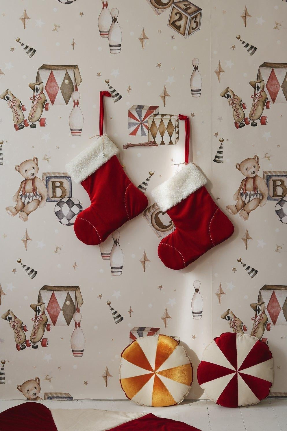 “Red Candy” Christmas Stocking