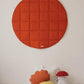 “Red Fox” Round Cotton Mat by Moi Mili
