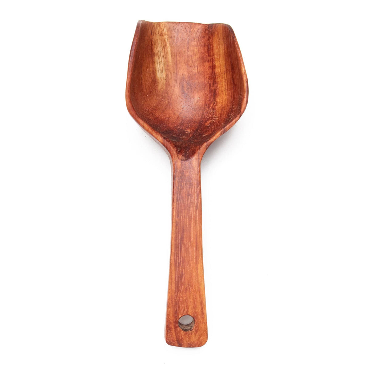 Hand Carved Wood Sugar Scoop - Sumiye Co