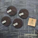 Reusable Cotton Rounds - Bamboo Charcoal-0