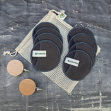 Bamboo Charcoal Facial Rounds Set-2