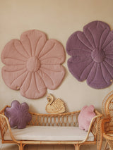 Linen "Powder Rose" Flower Mat by Moi Mili - Sumiye Co