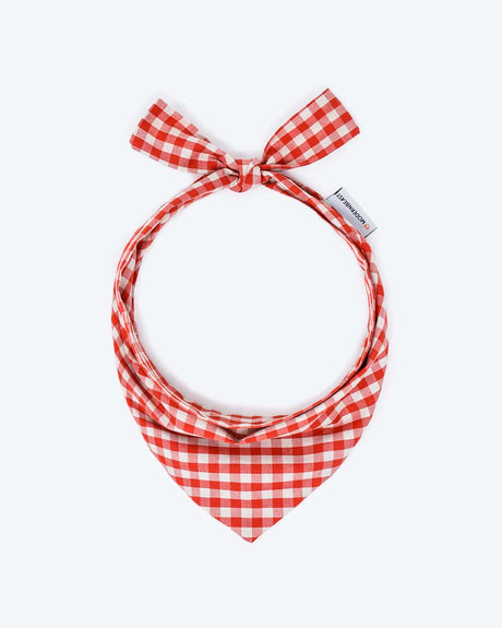 Pet Gingham Bandana