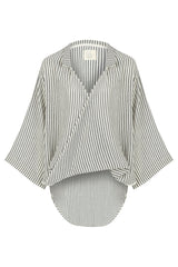 Sade Top - Black Stripes