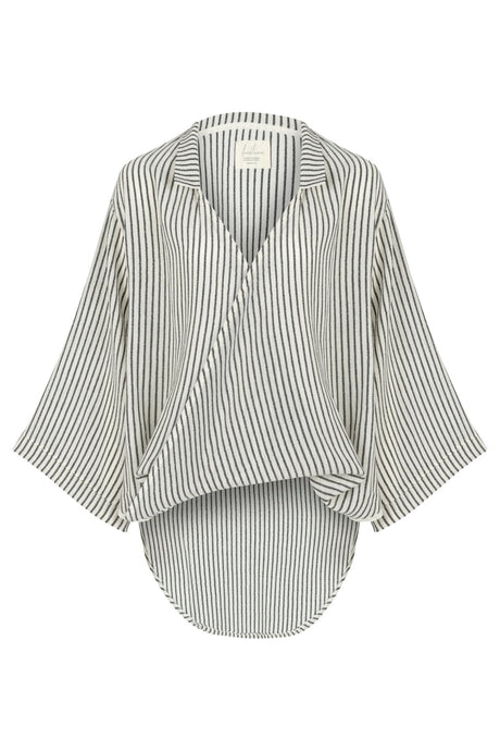 Sade Top - Black Stripes