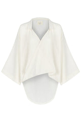 Sade Top - White Stripes - Sumiye Co