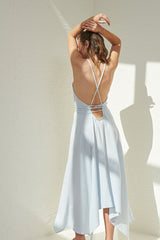 Sage Maxi Dress - Baby Blue