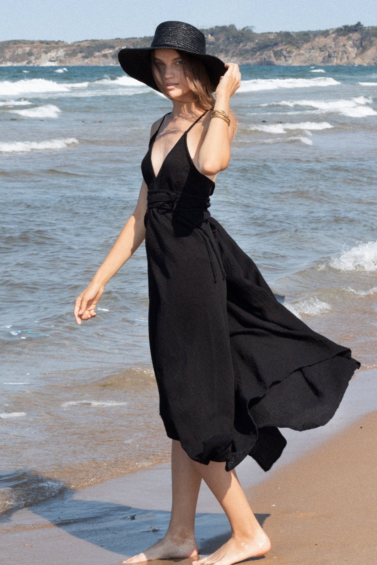 Sage Maxi Dress - Black