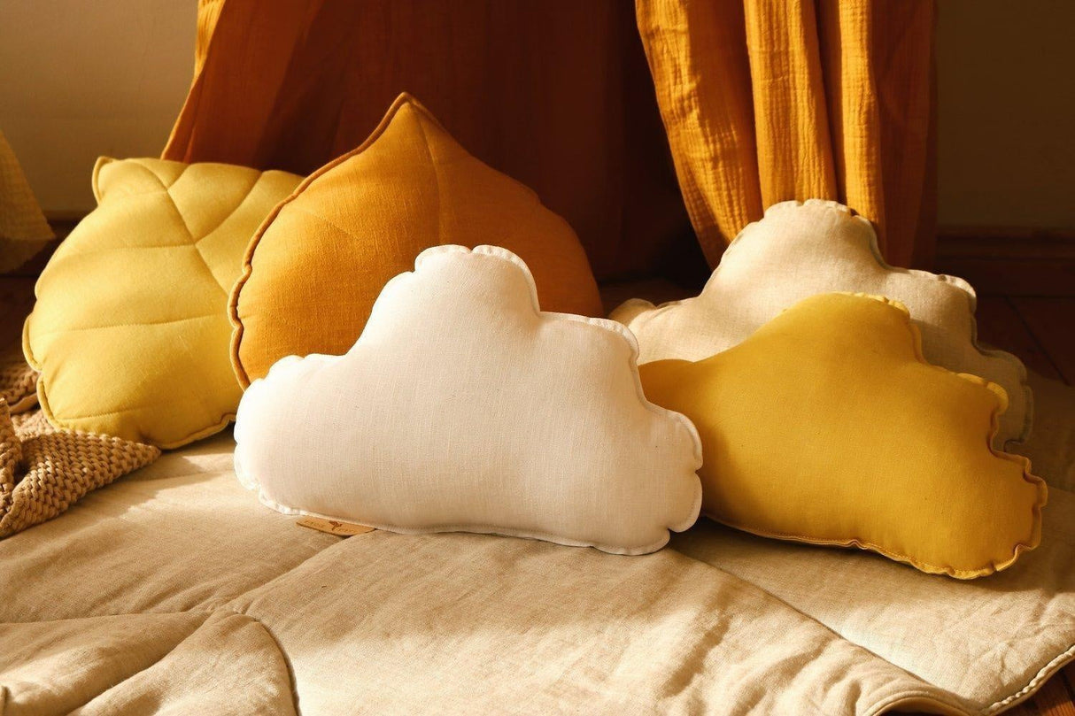 Cloud Pillow Linen “Sand” | Kids Room & Nursery Decor - Sumiye Co