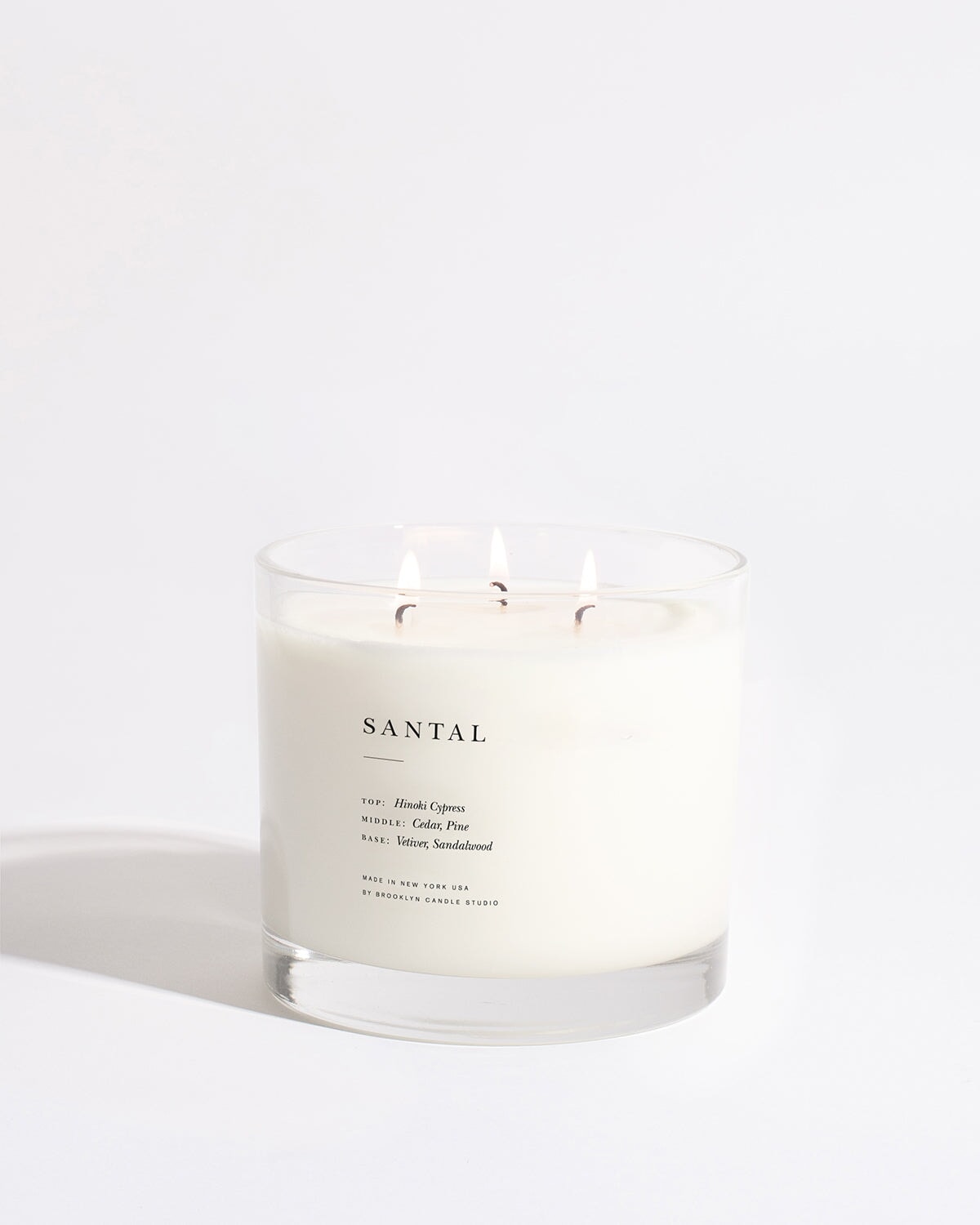 Santal Maximalist 3-Wick Candle by Brooklyn Candle Studio - Sumiye Co