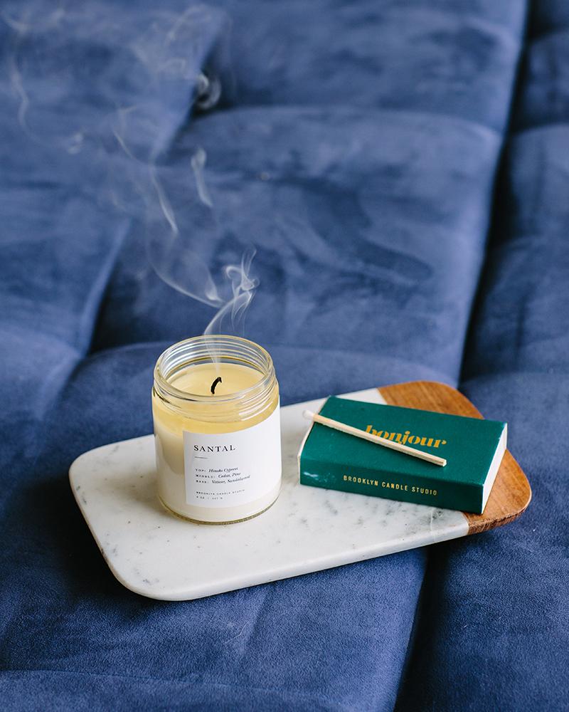 Santal Minimalist Candle by Brooklyn Candle Studio - Sumiye Co