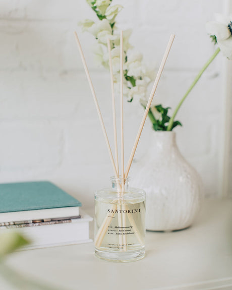 Santorini Reed Diffuser by Brooklyn Candle Studio - Sumiye Co