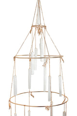 Selenite Healing Crystal Chandelier