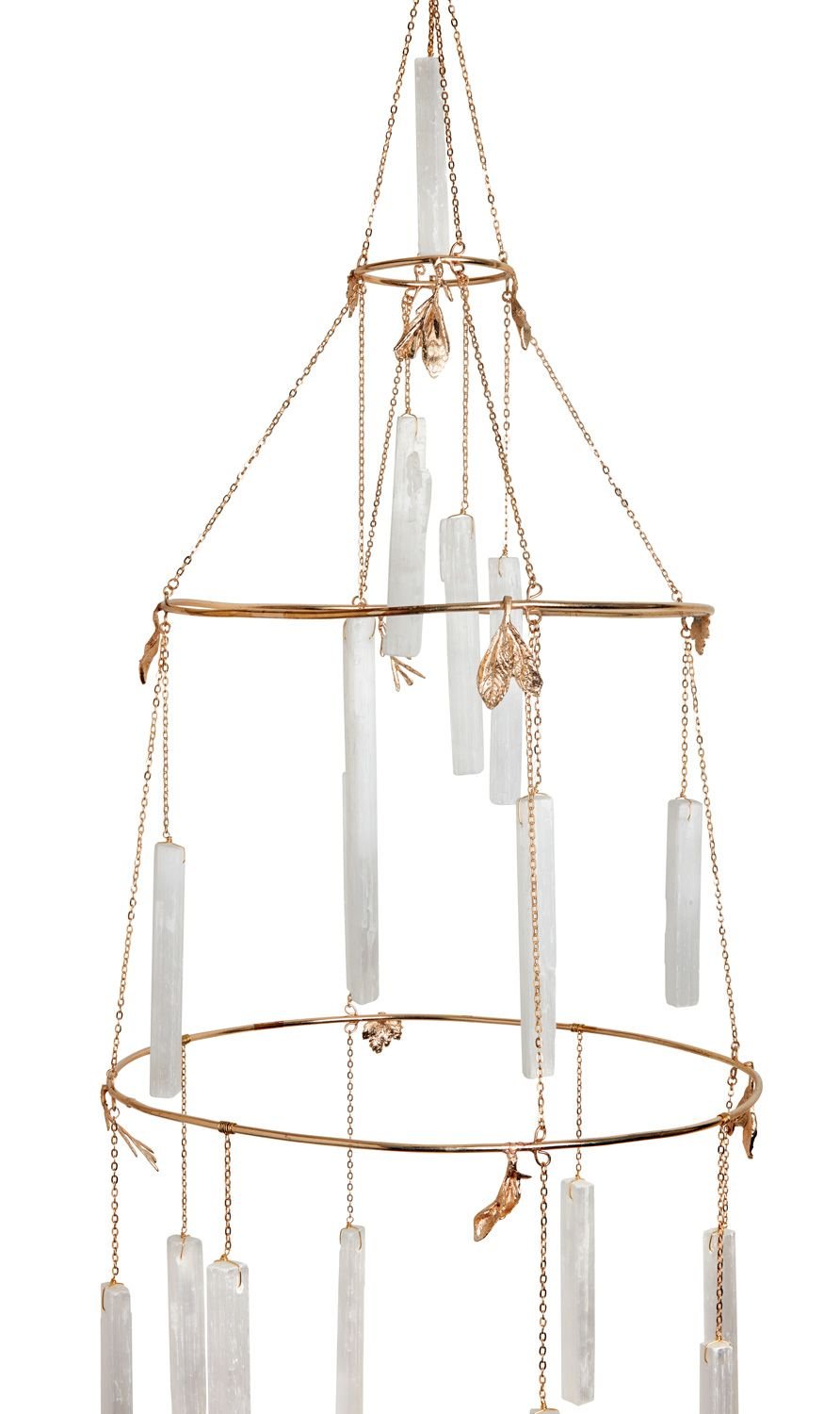 Selenite Healing Crystal Chandelier