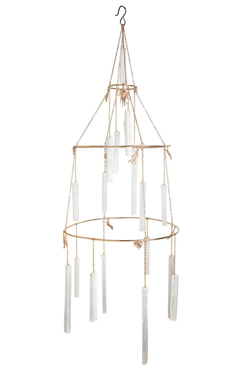 Selenite Healing Crystal Chandelier