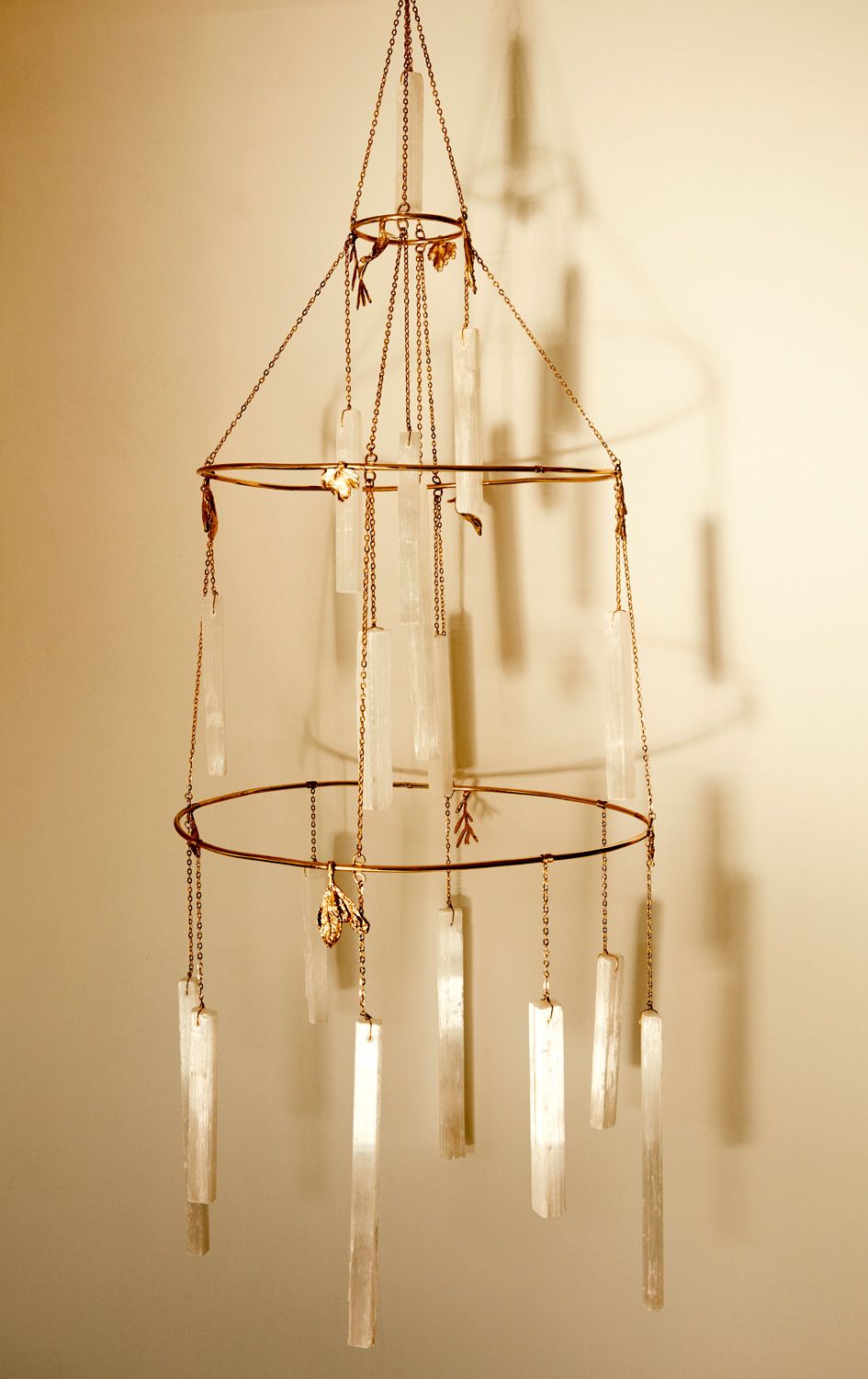 Selenite Healing Crystal Chandelier