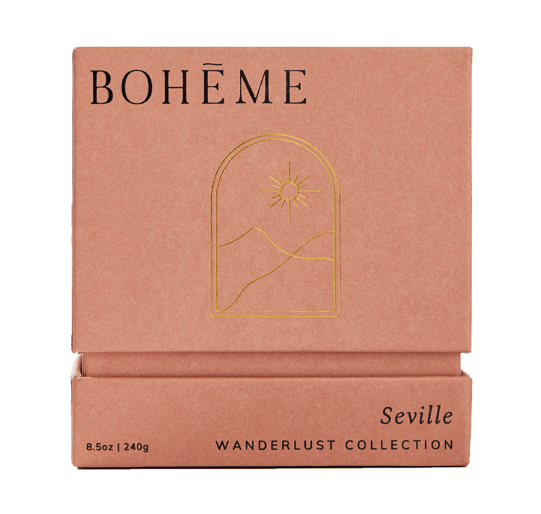 Seville Scented Candle by Boheme Fragrances - Sumiye Co