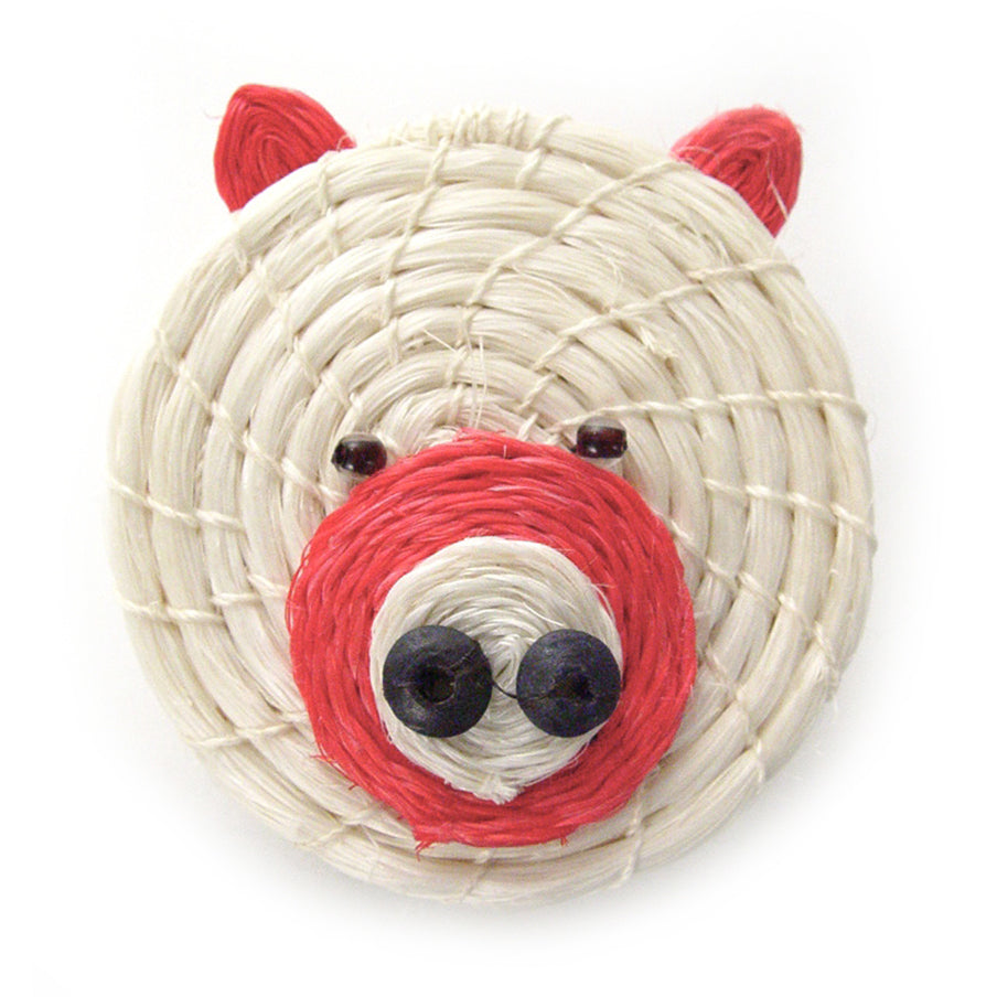 Cesta con tapa pequeña Kids Clever Piggy de 2" x 2,5"