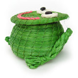 Kids Freddy Tiny Frog Lidded Basket 2" x 2.5" - Sumiye Co