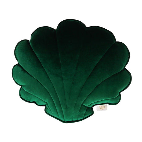 Velvet “Emerald Pearl” Shell Pillow by Moi Mili - Sumiye Co