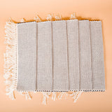 Sungura Placemats (Set of 4) 100% Organic Cotton | Kenya Handloom - Sumiye Co