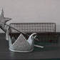“Silver Sequins” Crown by Moi Mili