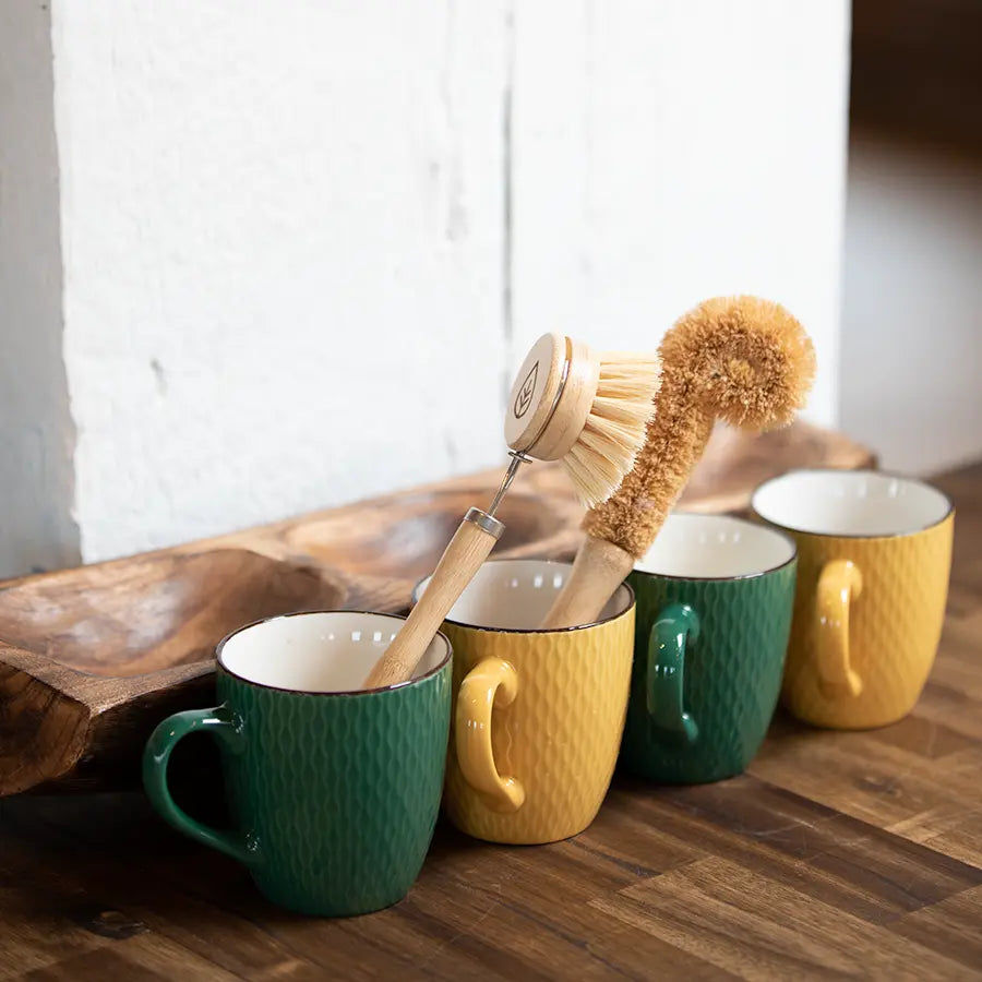 Kitchen Brush Set, Eco Friendly, Sustainable Living, Sumiye Co