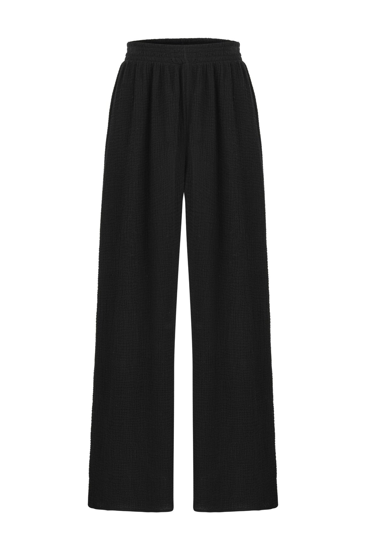 Skye Palazzo Pants - Black - Sumiye Co