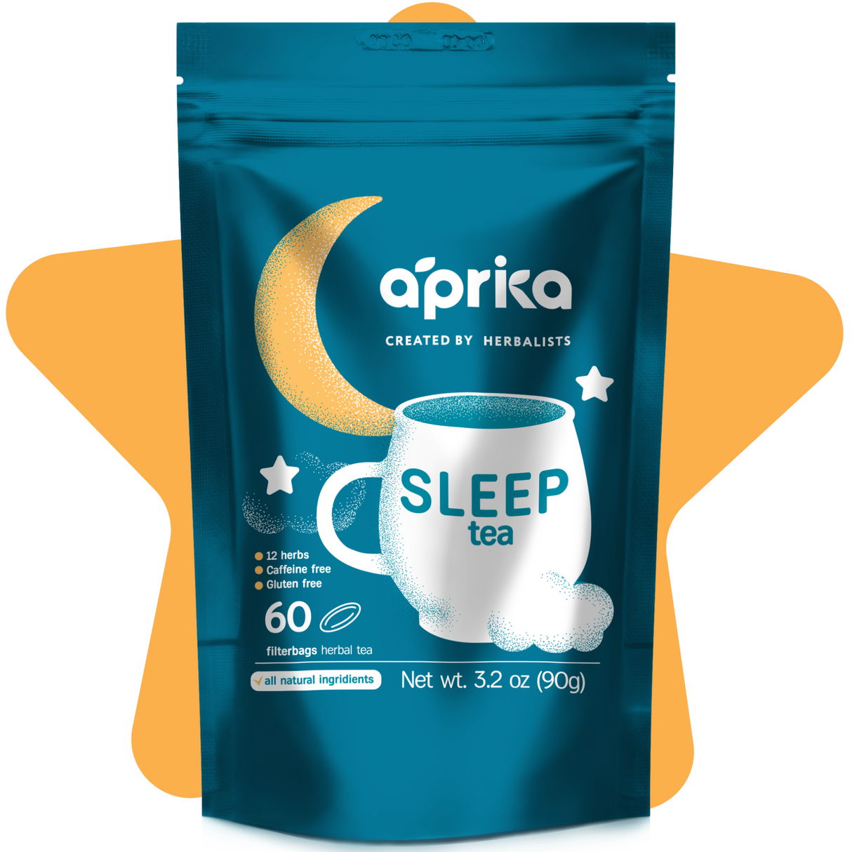 Herbal Sleep Tea with Sleep Guide - 60