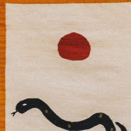 Snake I by M.A. Estudio | Decorative Tapestry - 100% Wool ( Mexico ) - Sumiye Co