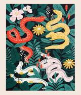 Snakes in the Garden Puzzle (500 Piece) by Josefina Schargorodsky by Ordinary Habit - Sumiye Co