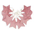 Stars Garland Velvet “Soft Pink Dust” | Nursery & Kids Room Decor - Sumiye Co