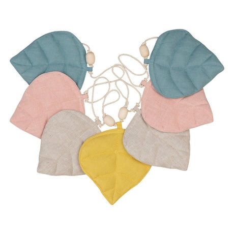 Leaves Garland Linen “Summer” | Nursery & Kids Room Decor - Sumiye Co