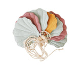 Shells Garland Linen “Summerwind” | Nursery & Kids Room Decor - Sumiye Co