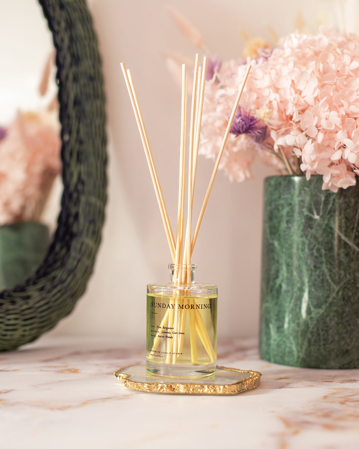 Sunday Morning Reed Diffuser by Brooklyn Candle Studio - Sumiye Co