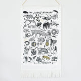 Jungle Alphabet Tapestry