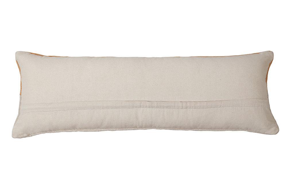 Terra Stripe Lumbar Pillow_Fall Orange_ - 12x34 inch by The Artisen - Sumiye Co