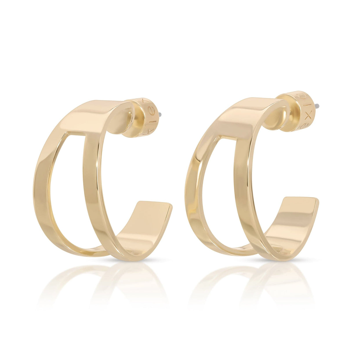 Theo Cut-Out Tapered Hoops - Sumiye Co