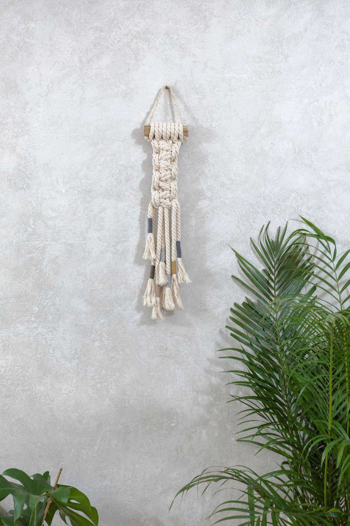 Thick Rope Macrame Wall Hanging - Sumiye Co