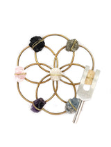 Tuning Fork & Multi Crystal Grid Instrument Set for Sound Healing