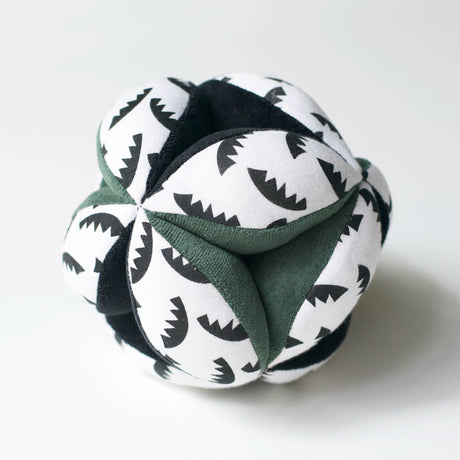 Jungle Leaves Clutch and Taggy Ball Bundle - Sumiye Co